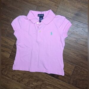 Girls Pink Ralph Lauren Polo Size Small